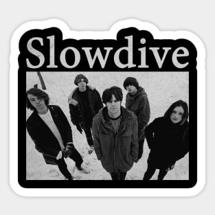 Slowdive 80s 90s Vintage Sticker